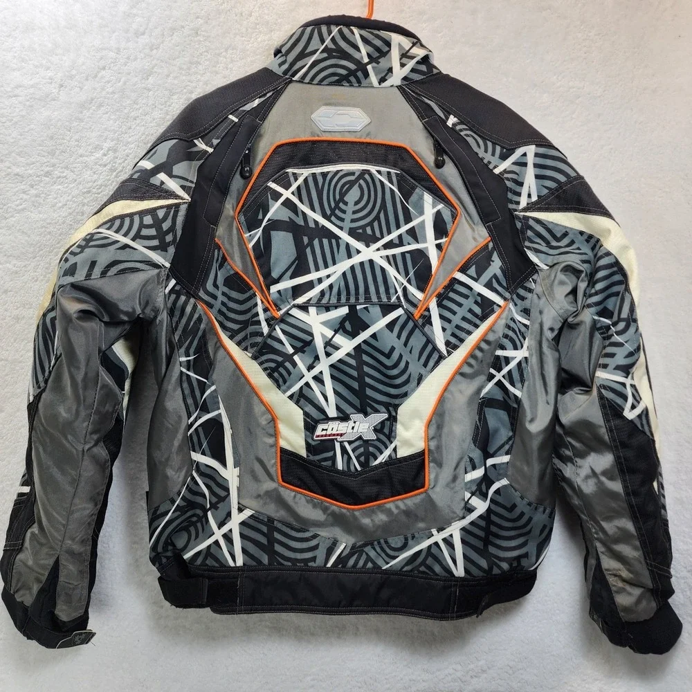Castle X‎ Switch Special Edition Mens Snowmobile Jacket Medium Graphic Insulated